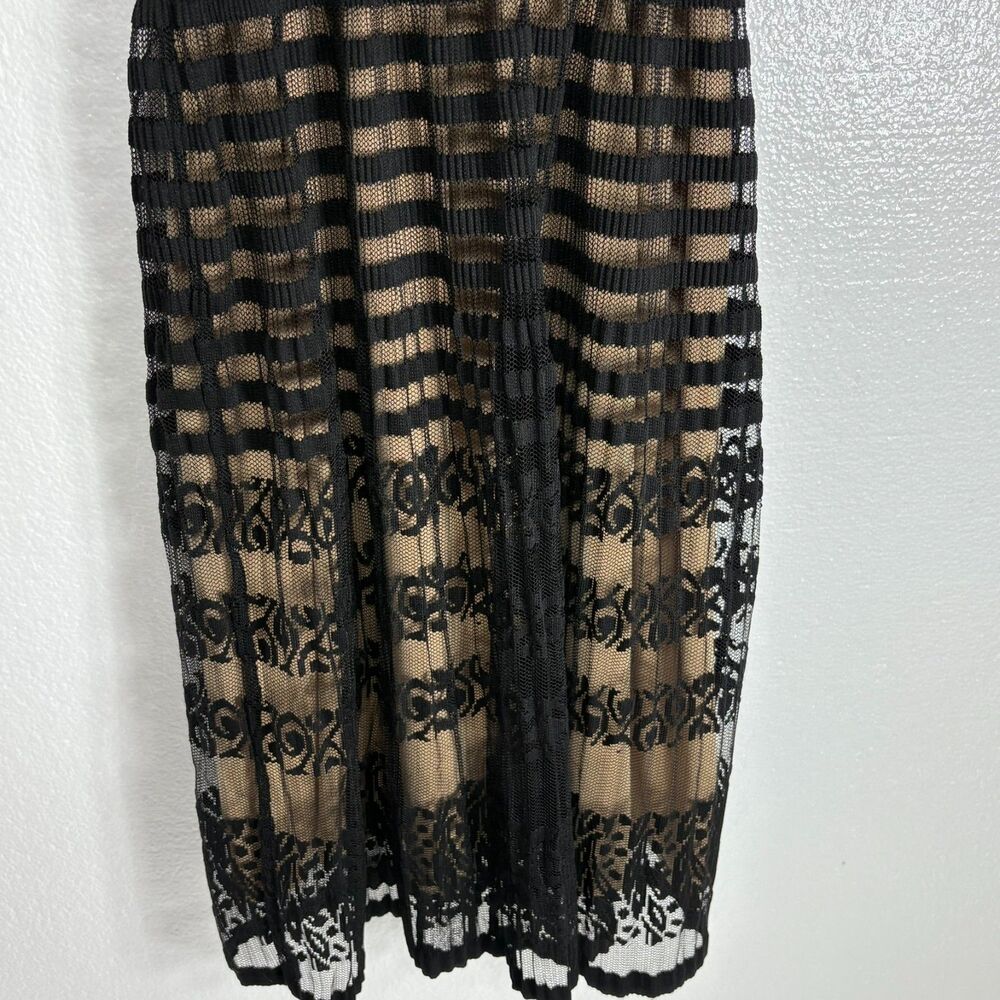 Studio M Black Lace Stretchy Dress with Lining Size Small NWT - Picture 11 of 12
